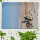 Napoleon Bonaparte Before the Sphinx (von Gérôme) Geschirrtuch (Gefaltet)