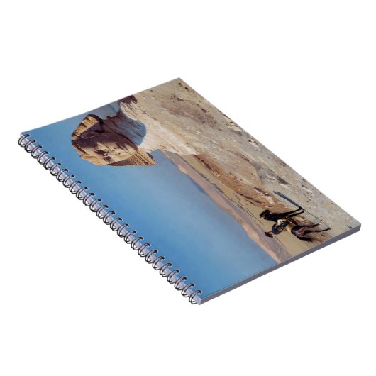 Napoleon Bonaparte Before the Sphinx (von Gérôme) Notizblock (Rechte Seite)