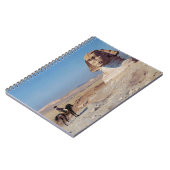 Napoleon Bonaparte Before the Sphinx (von Gérôme) Notizblock (Linke Seite)