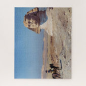 Napoleon Bonaparte Before the Sphinx (von Gérôme) Puzzle (Vertikal)