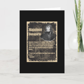 Napoleon Bonaparte - Biografie Karte