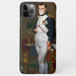 Napoleon Bonaparte bläst ein weißes Kaugummi iPhone 11Pro Max Hülle