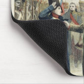 Napoleon Bonaparte, der die Frau darstellt Mousepad (Ecke)