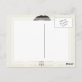 Napoleon Bonaparte Elegante Antique Gravur Postkarte (Rückseite)