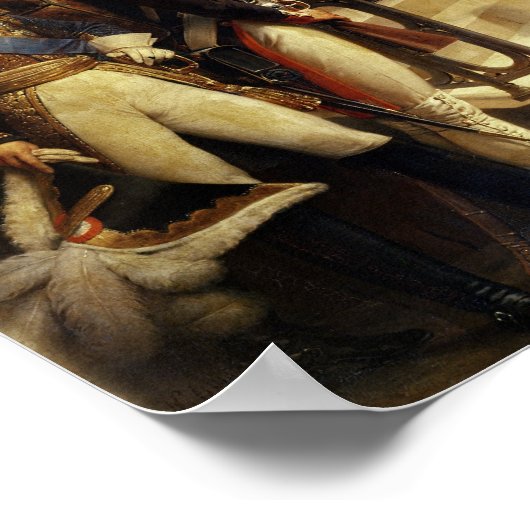 Napoleon Bonaparte empfängt Königin Louisa Poster (Ecke)