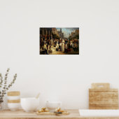 Napoleon Bonaparte empfängt Königin Louisa Poster (Küche)