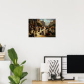 Napoleon Bonaparte empfängt Königin Louisa Poster (Heimbüro)