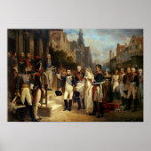 Napoleon Bonaparte empfängt Königin Louisa Poster (Vorne)