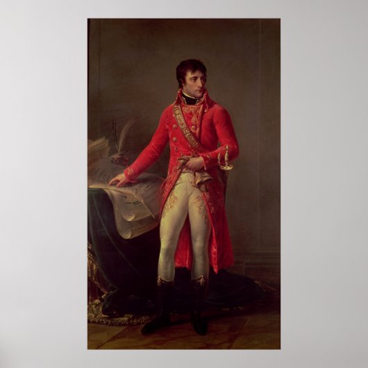 Napoleon Bonaparte  First Consul, 1802 Poster (Vorne)