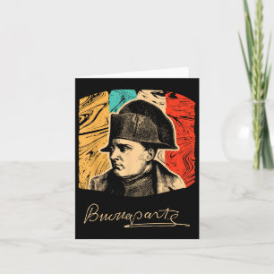 Napoleon Bonaparte Historischer Führer der französ Karte