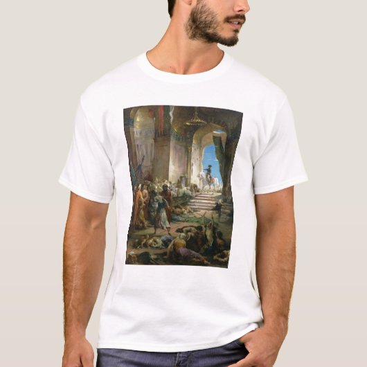 Napoleon Bonaparte in der großartigen Moschee in T-Shirt (Vorderseite)