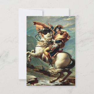 Napoleon Bonaparte Kaiser Frankreich Dankeskarte