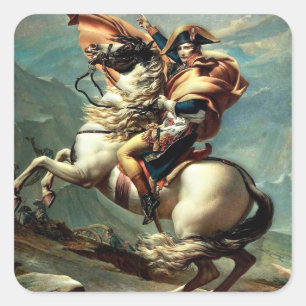 Napoleon Bonaparte Kaiser Frankreich Quadratischer Aufkleber