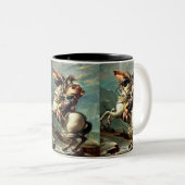 Napoleon Bonaparte Kaiser Frankreich Zweifarbige Tasse (VorderseiteRechts)