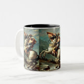 Napoleon Bonaparte Kaiser Frankreich Zweifarbige Tasse (Vorderseite Links)