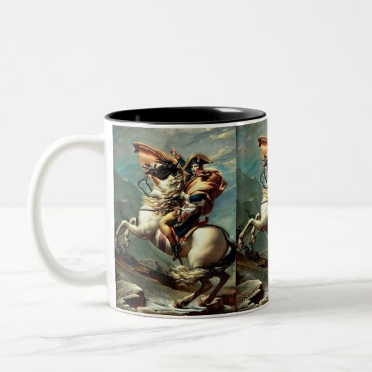 Napoleon Bonaparte Kaiser Frankreich Zweifarbige Tasse (Links)
