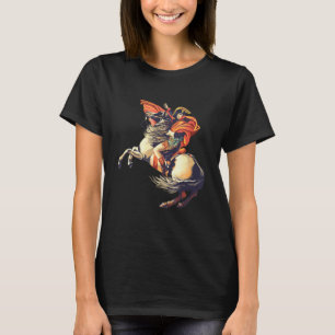 Napoleon Bonaparte mit Blick auf die Alpen T-Shirt