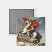 Napoleon Bonaparte Painting von Jacques-Louis Davi Magnet (Vorderseite/Rückseite)