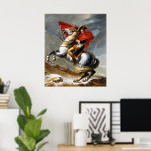 Napoleon Bonaparte Painting von Jacques-Louis Davi Poster (Heimbüro)