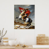 Napoleon Bonaparte Painting von Jacques-Louis Davi Poster (Küche)