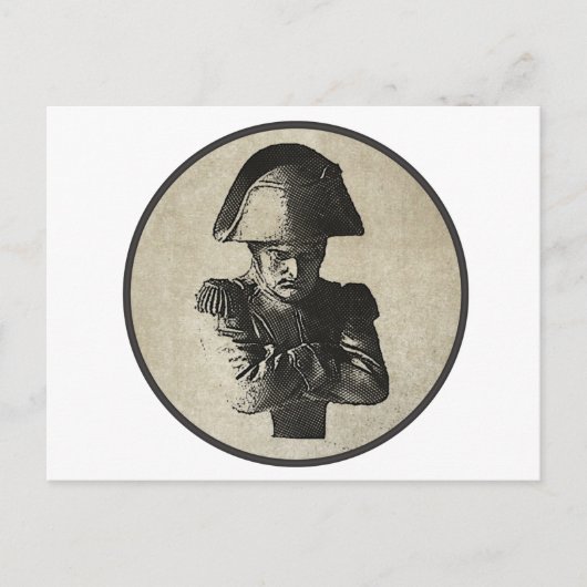 Napoleon Bonaparte Postkarte (Vorderseite)