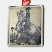 Napoleon Bonaparte Silbernes Ornament (Links)
