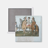 Napoleon Bonaparte und der Varsovian Sentry Magnet (Vorderseite/Rückseite)