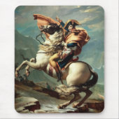 Napoleon Bonaparte zu Pferd Mousepad (Vorne)