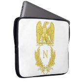 Napoleon- Bonaparteemblem Laptopschutzhülle (Vorne Rechts)
