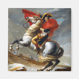 Napoleon- Bonapartemalerei von Jacques-Louis David Magnet