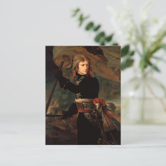 Napoleon Bonapartes Ansprache in der Schlacht bei Postkarte
