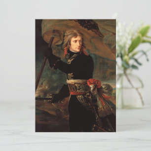 Napoleon Bonapartes Kundgebung in der Schlacht von Feiertagskarte
