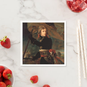 Napoleon Bonapartes Kundgebung in der Schlacht von Serviette