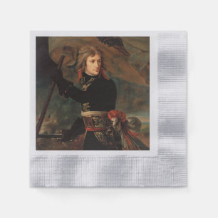 Napoleon Bonapartes Kundgebung in der Schlacht von Serviette