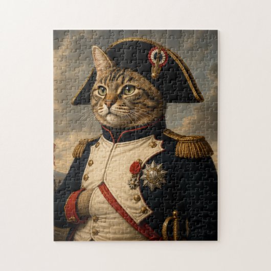 Napoleon Cat: Das Miauen des Kaisers Puzzle (Vertikal)