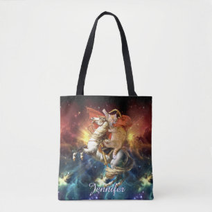 Napoleon Cat im Weltraum Tasche