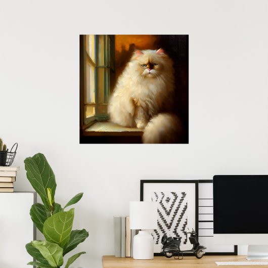 Napoleon Cat Poster (Heimbüro)