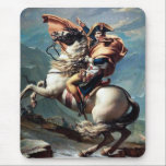 "Napoleon Crossing the Alps"-1800 von J.L.David pa Mousepad<br><div class="desc">Berühmtes Gemälde von Napoleons Lieblingskünstler Jacques Louis David.  "Napoleon Crossing the Alps"-1800 Mousepad.</div>
