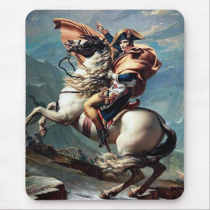 "Napoleon Crossing the Alps"-1800 von J.L.David pa Mousepad