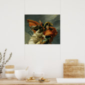 Napoleon Crossing the Alps Poster (Küche)