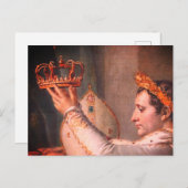 Napoleon Crowned Postkarte (Vorne/Hinten)
