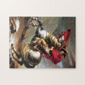 Napoleon, der das Alpen-Puzzlespiel kreuzt Puzzle (Horizontal)