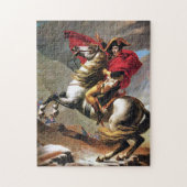Napoleon, der das Alpen-Puzzlespiel kreuzt Puzzle (Vertikal)