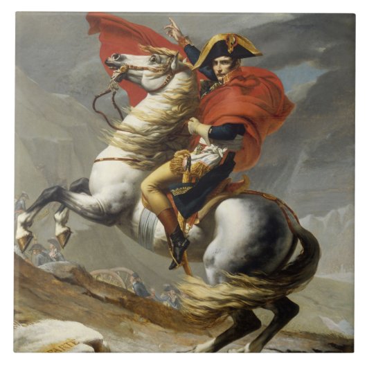 Napoleon, der den großartigen fliese (Vorderseite)
