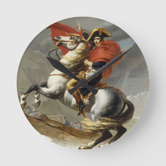 Napoleon, der den großartigen runde wanduhr (Vorderseite)