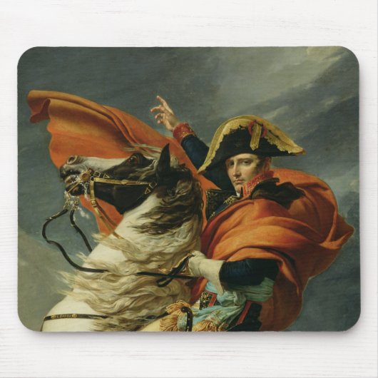 Napoleon, der die Alpen 2 überquert Mousepad (Vorne)