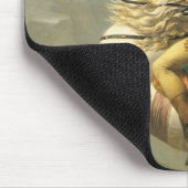 Napoleon, der die Alpen beim Bernhardiner Mousepad (Ecke)