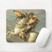Napoleon, der die Alpen beim Bernhardiner Mousepad (Mit Mouse)