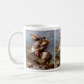 Napoleon, der die Alpen durch David überquert Kaffeetasse (Links)