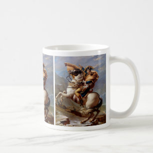 Napoleon, der die Alpen durch David überquert Kaffeetasse